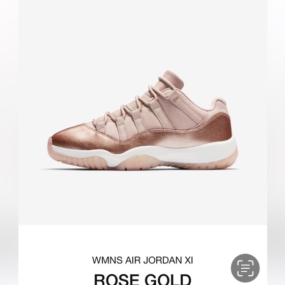 Jordan XI Rose Gold
